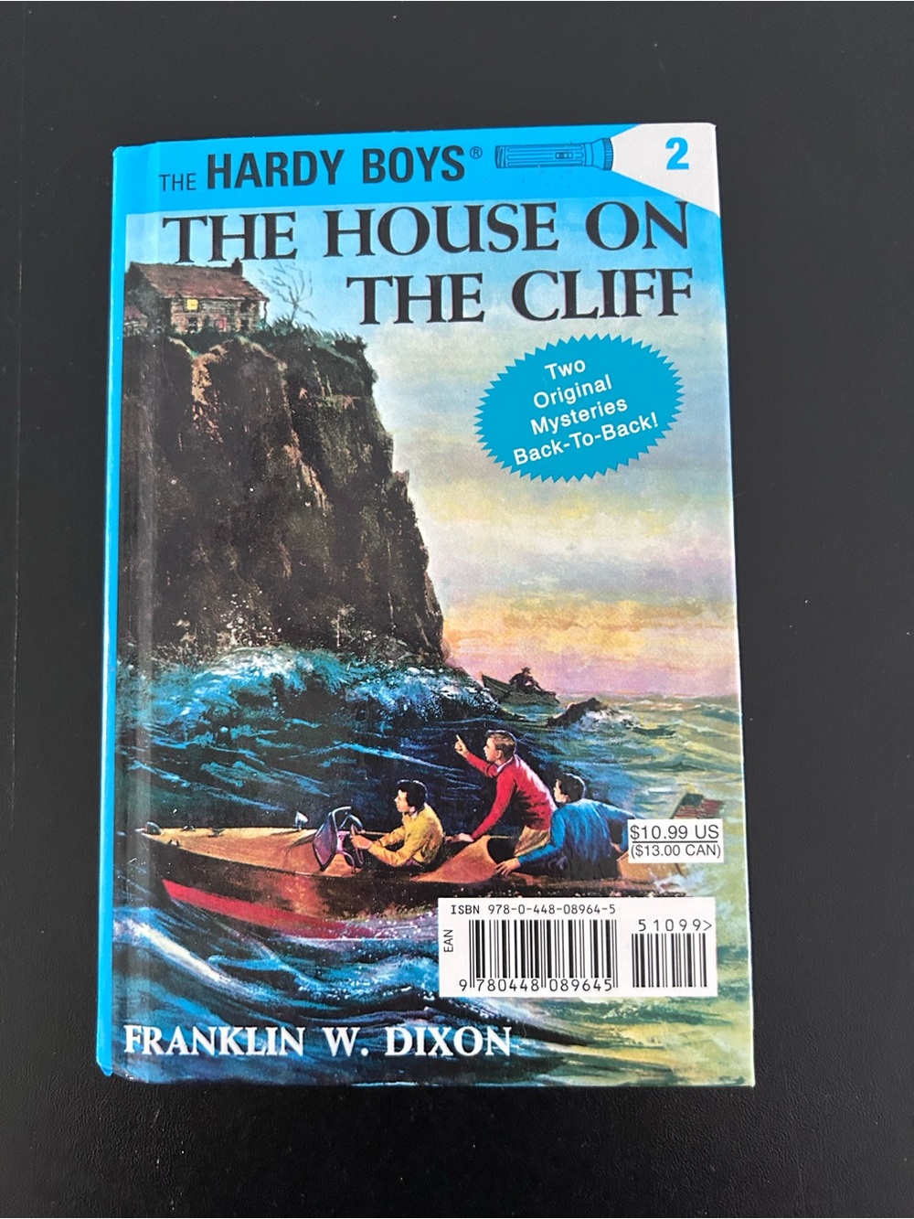 The Hardy Boys Dual Flip Book The House on the Cliff & The Tower Treasure HC